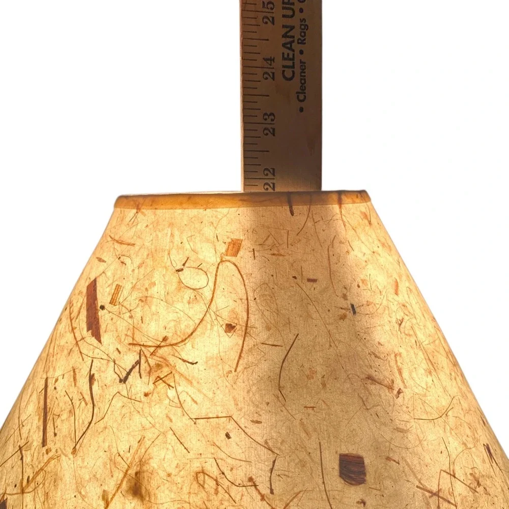 VTG Mid Century Bamboo Table Lamp Tarogo Japan Hollywood Regency Boho Coastal 16